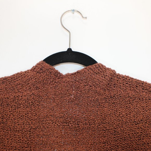 ALTAR'D STATE Open Cadigan Red Brown Rust Pockets - Picture 9 of 9